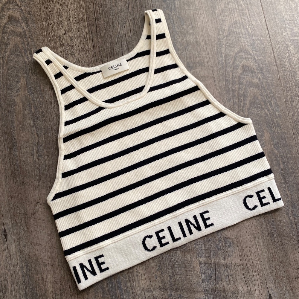 Celine Bra In Athletic Knit - Gem